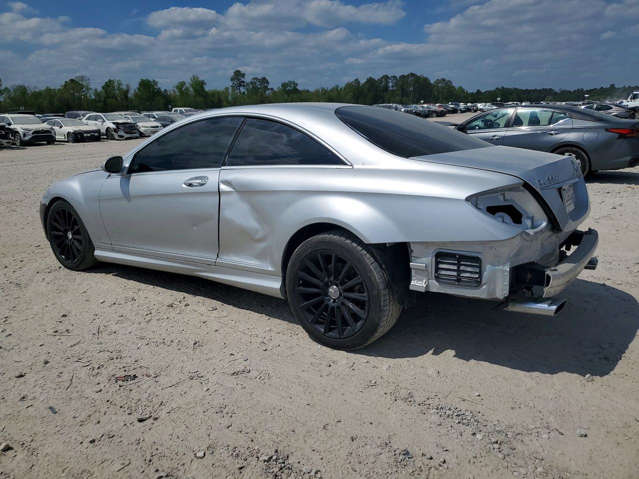 2009 Mercedes Benz Cl Silver vin: WDDEJ86X19A019725