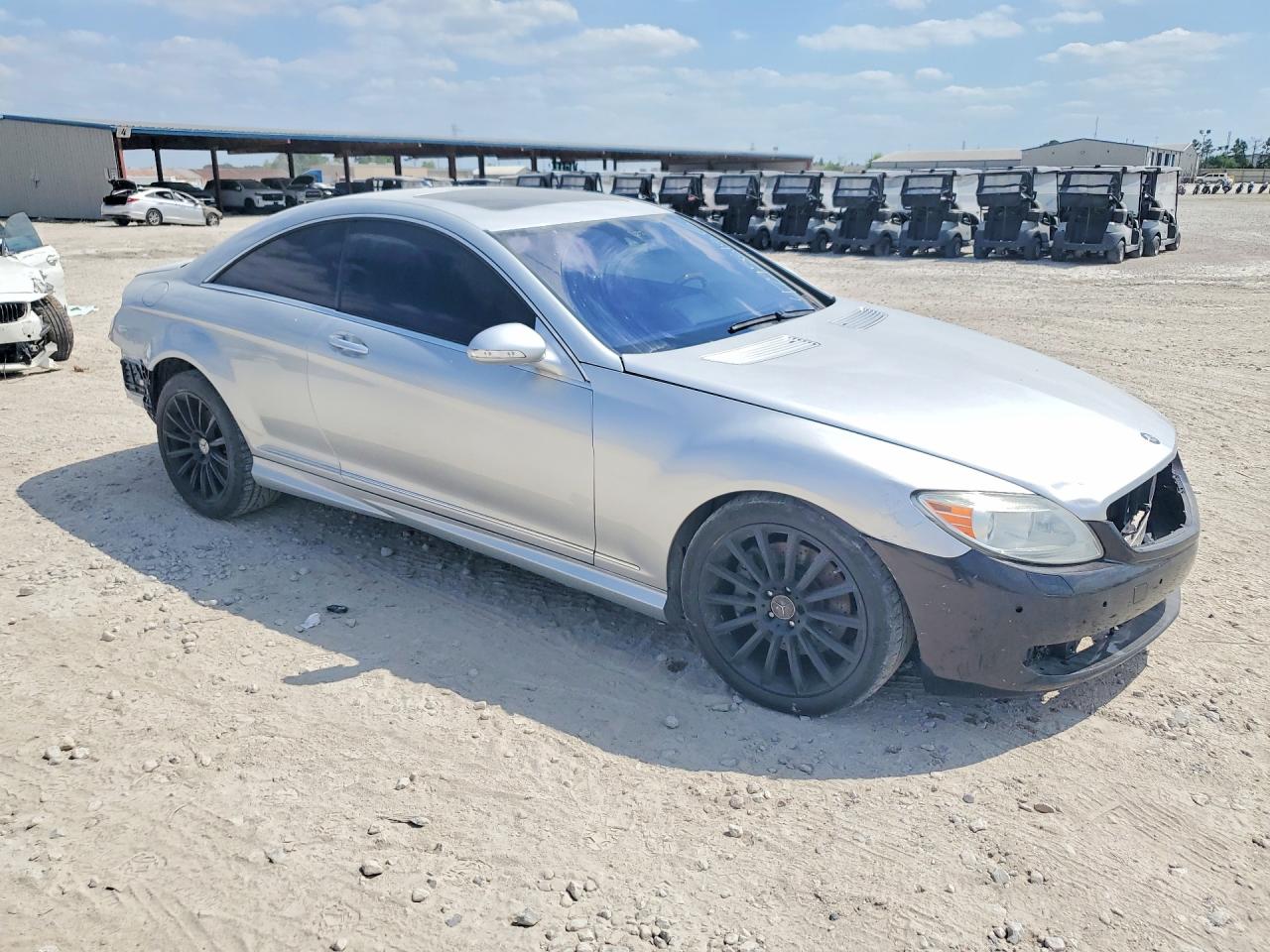 2009 Mercedes Benz Cl Silver vin: WDDEJ86X19A019725