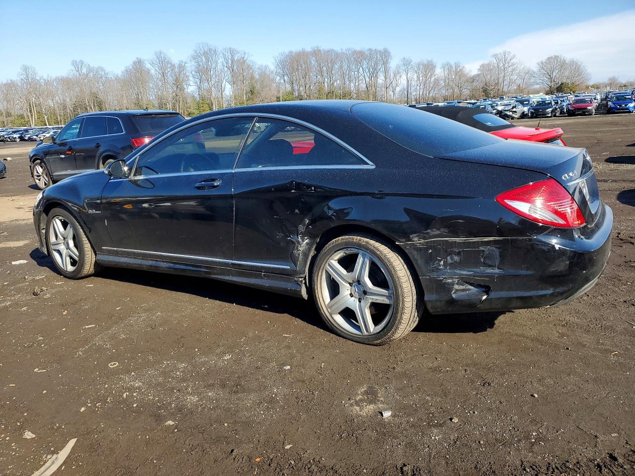 2009 Mercedes-benz Cl 550 4matic Black vin: WDDEJ86X19A021250