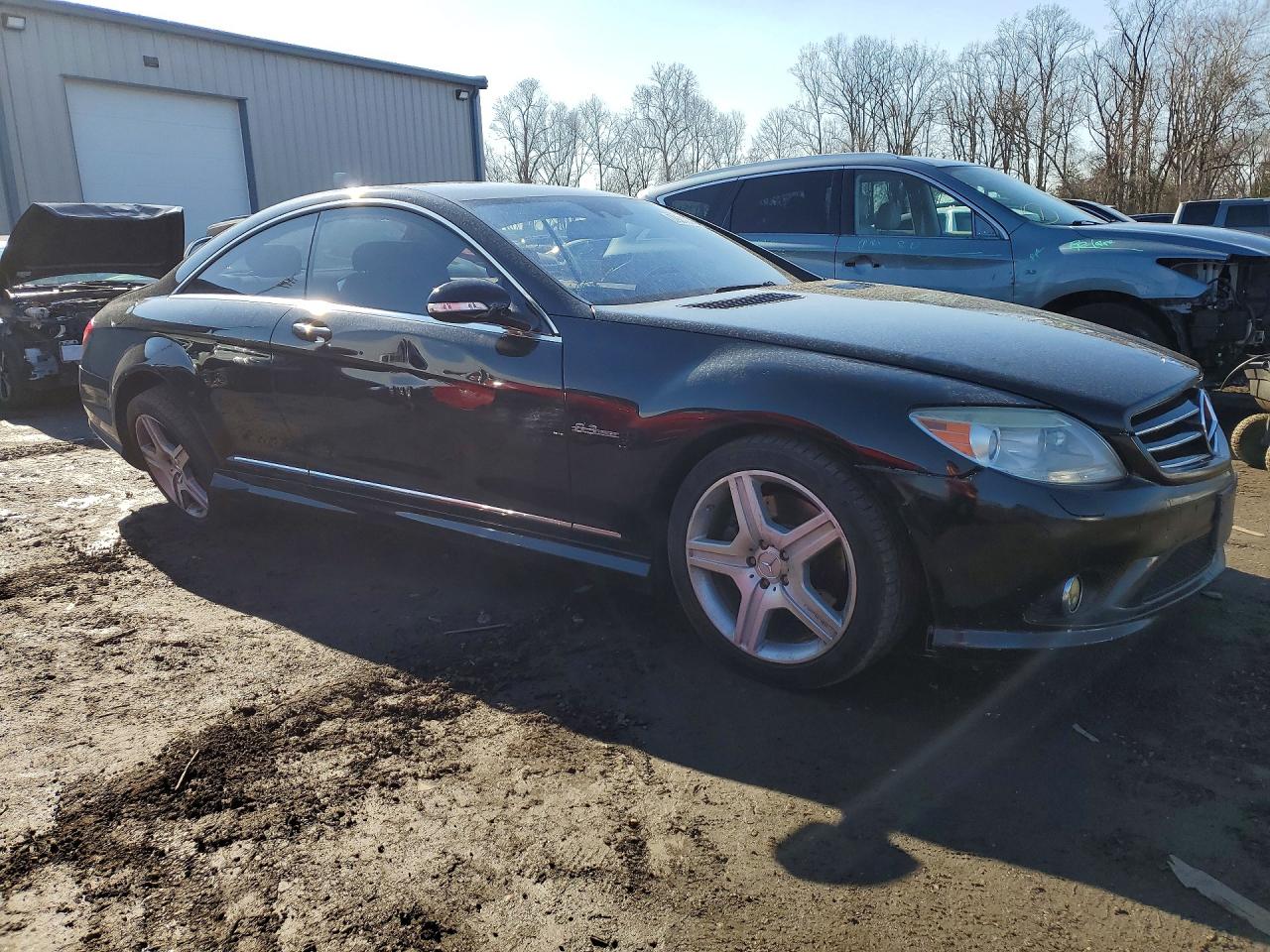2009 Mercedes-benz Cl 550 4matic Black vin: WDDEJ86X19A021250