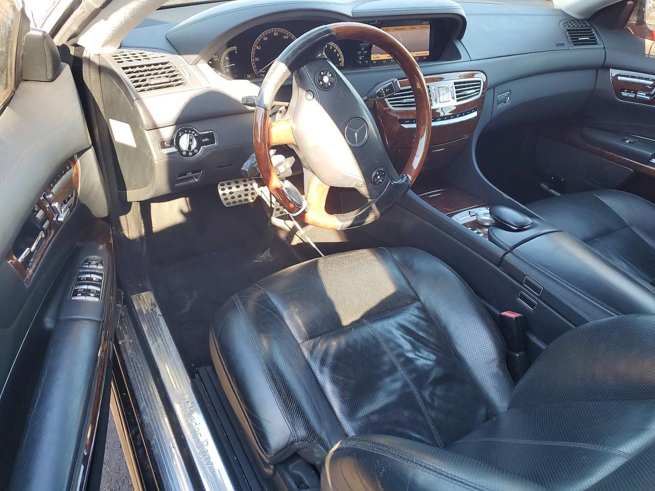 2009 Mercedes-benz Cl 550 4matic Black vin: WDDEJ86X19A021250