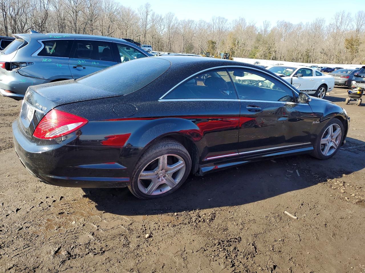 2009 Mercedes-benz Cl 550 4matic Black vin: WDDEJ86X19A021250