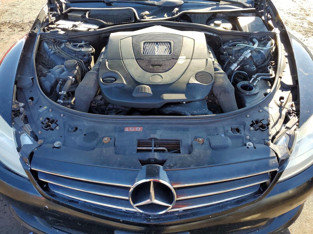 2009 Mercedes-benz Cl 550 4matic Black vin: WDDEJ86X19A021250
