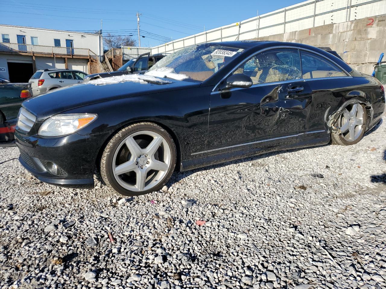 2009 Mercedes-benz Cl 550 4matic Black vin: WDDEJ86X79A022354