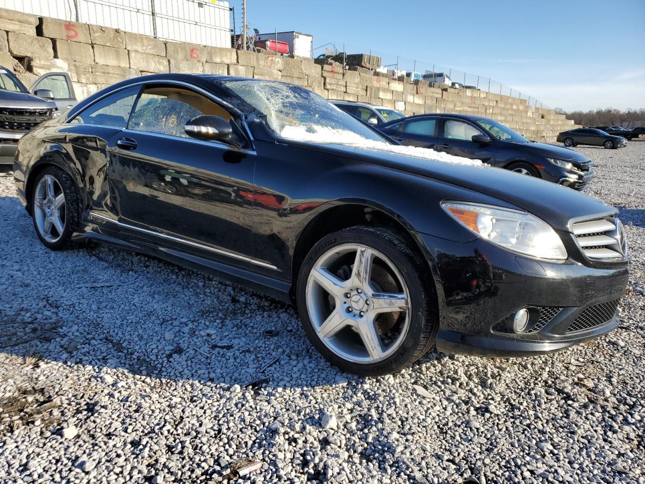 2009 Mercedes-benz Cl 550 4matic Black vin: WDDEJ86X79A022354