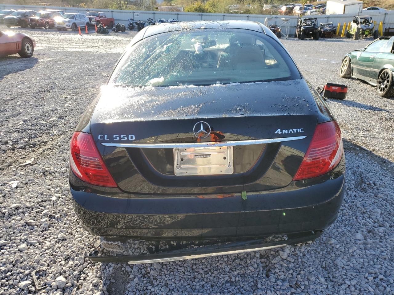 2009 Mercedes-benz Cl 550 4matic Black vin: WDDEJ86X79A022354