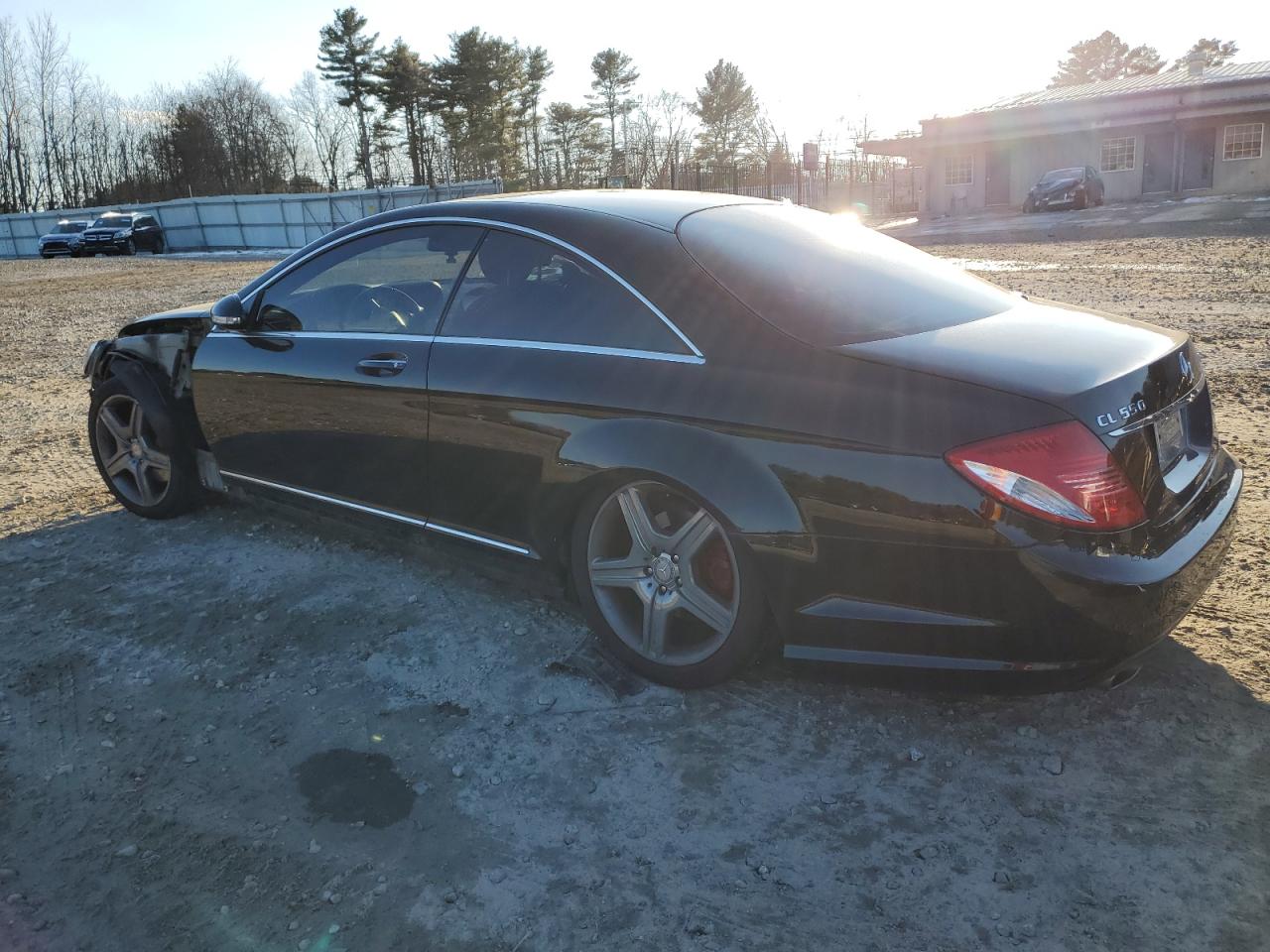 2009 Mercedes-benz Cl 550 4matic Black vin: WDDEJ86X99A022629
