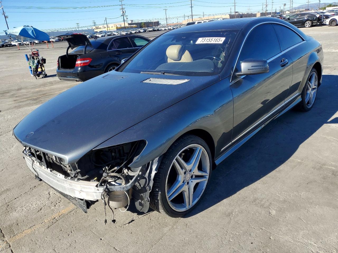 2010 Mercedes-benz Cl 550 4matic Gray vin: WDDEJ8GB7AA024368