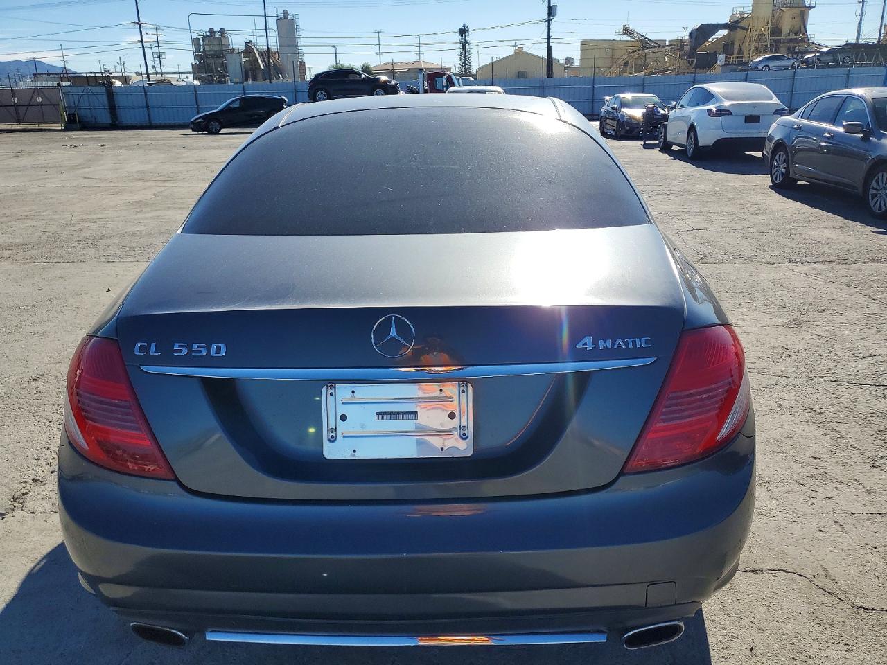 2010 Mercedes-benz Cl 550 4matic Gray vin: WDDEJ8GB7AA024368