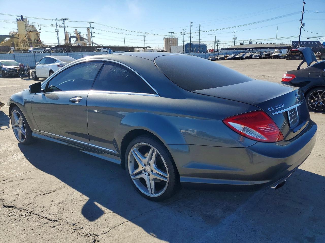 2010 Mercedes-benz Cl 550 4matic Gray vin: WDDEJ8GB7AA024368