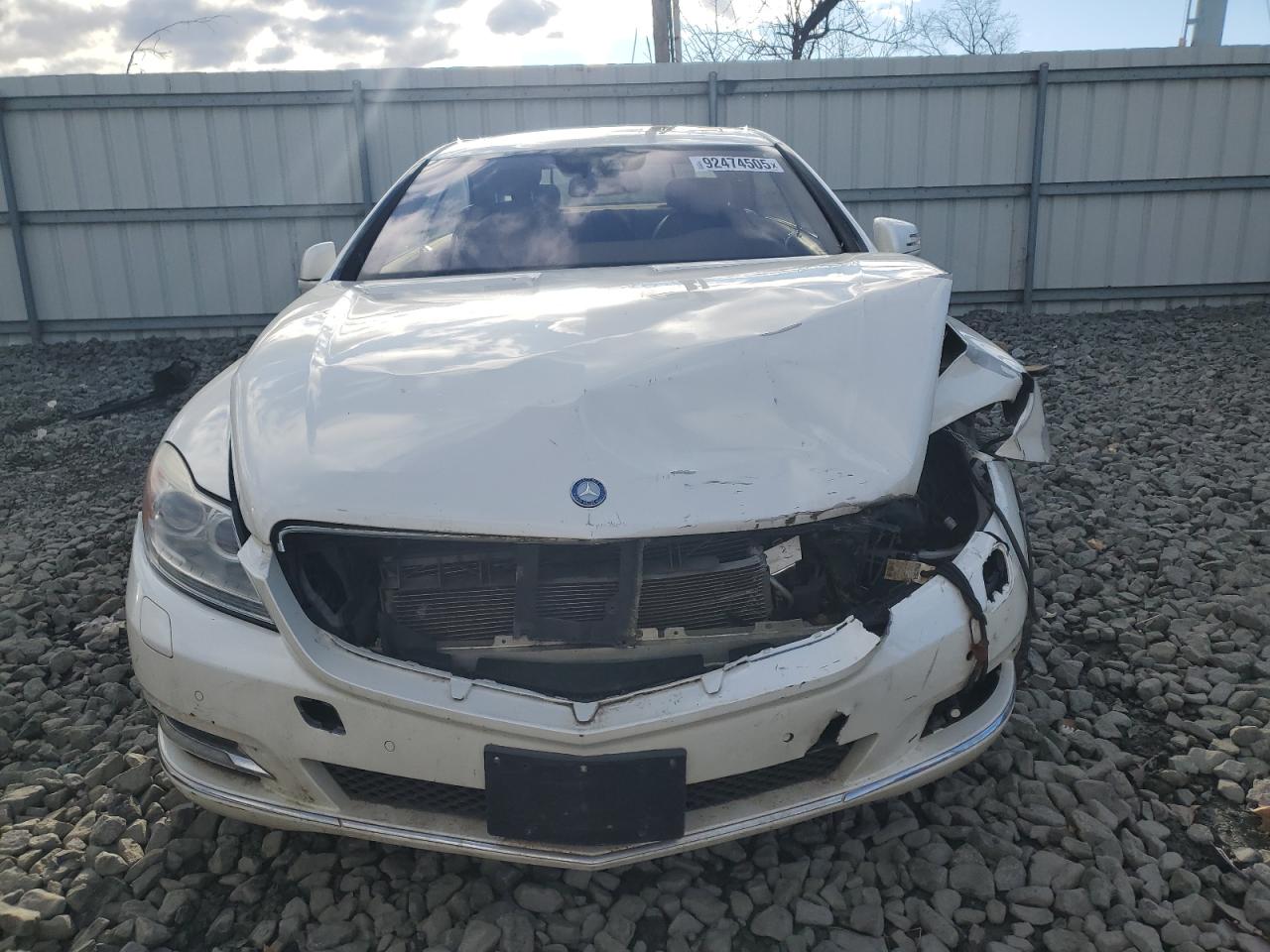 2013 Mercedes-benz Cl 550 4matic White vin: WDDEJ9EB0DA030736