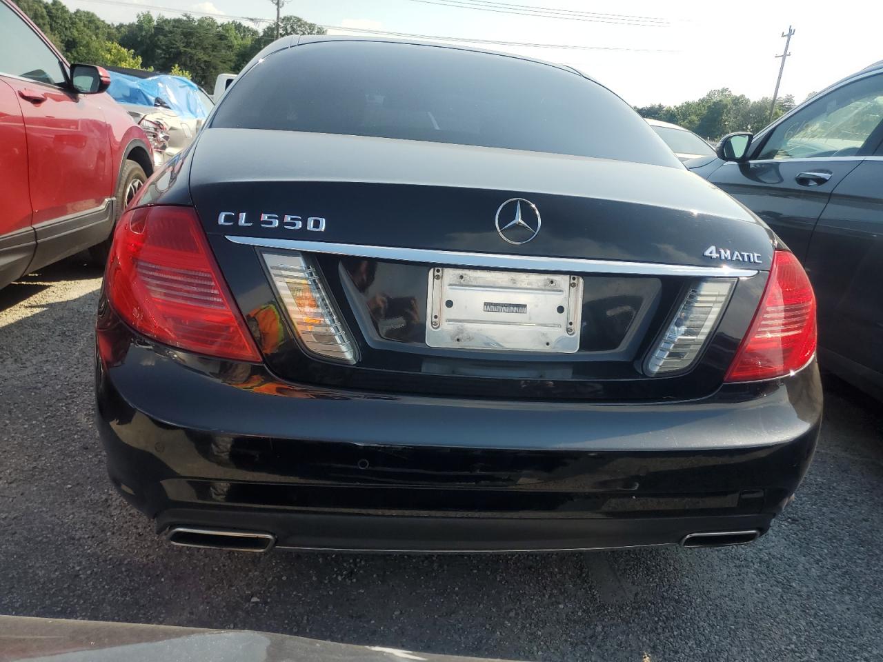 2013 Mercedes-benz Cl 550 4matic Black vin: WDDEJ9EB0DA030865