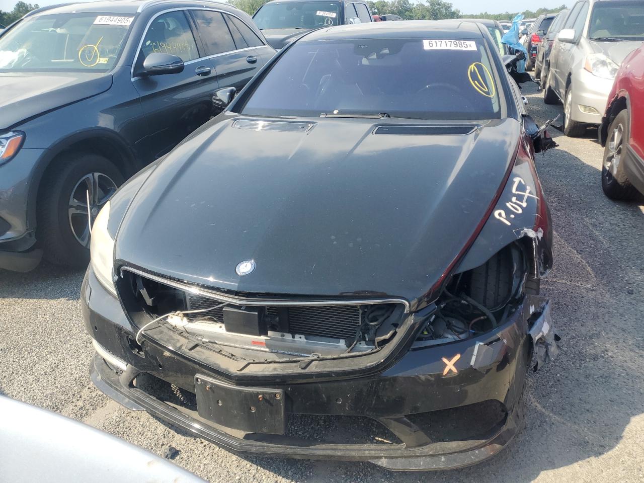 2013 Mercedes-benz Cl 550 4matic Black vin: WDDEJ9EB0DA030865