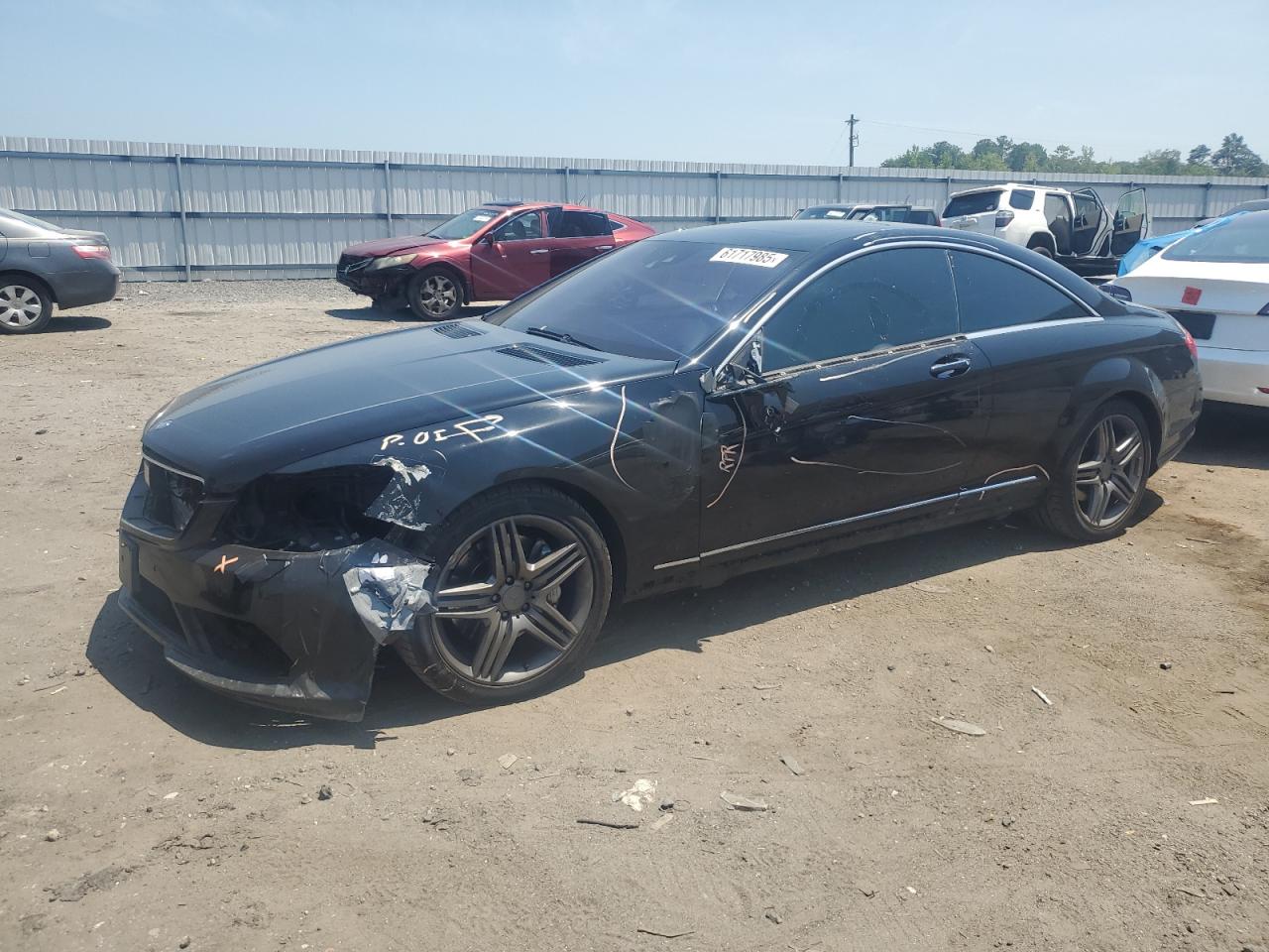 2013 Mercedes-benz Cl 550 4matic Black vin: WDDEJ9EB0DA030865