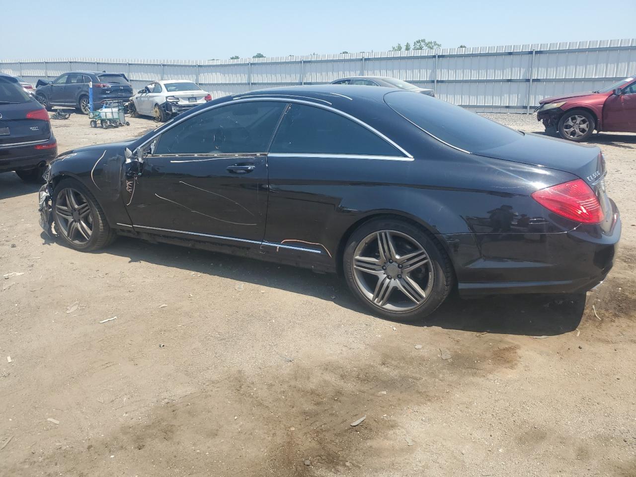 2013 Mercedes-benz Cl 550 4matic Black vin: WDDEJ9EB0DA030865