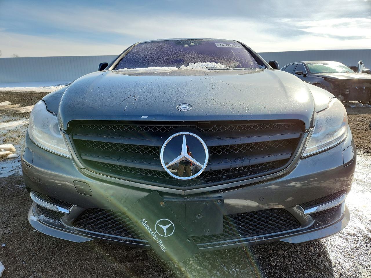 2011 Mercedes-benz Cl 550 4matic Серый vin: WDDEJ9EB1BA027728
