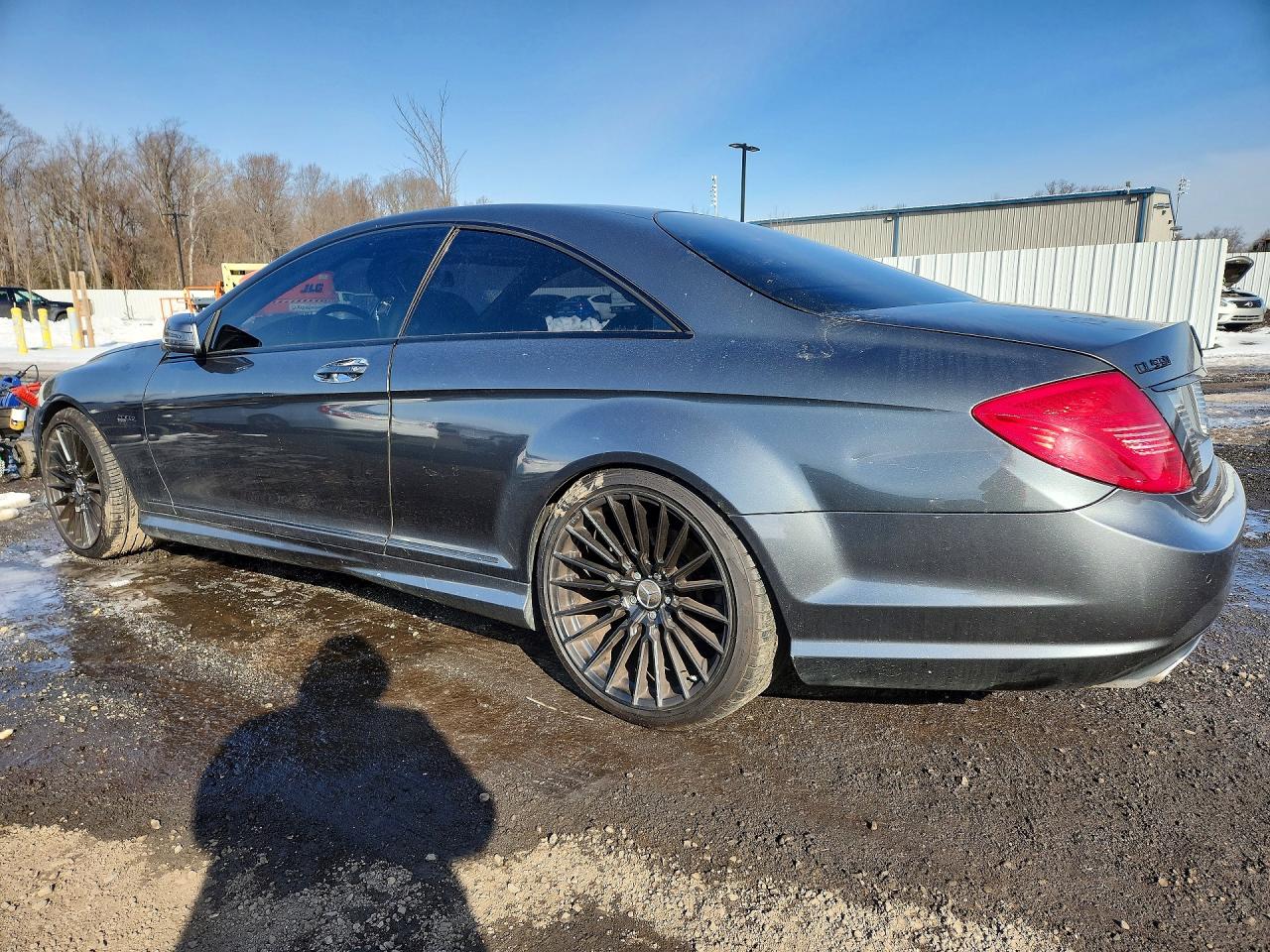 2011 Mercedes-benz Cl 550 4matic Серый vin: WDDEJ9EB1BA027728