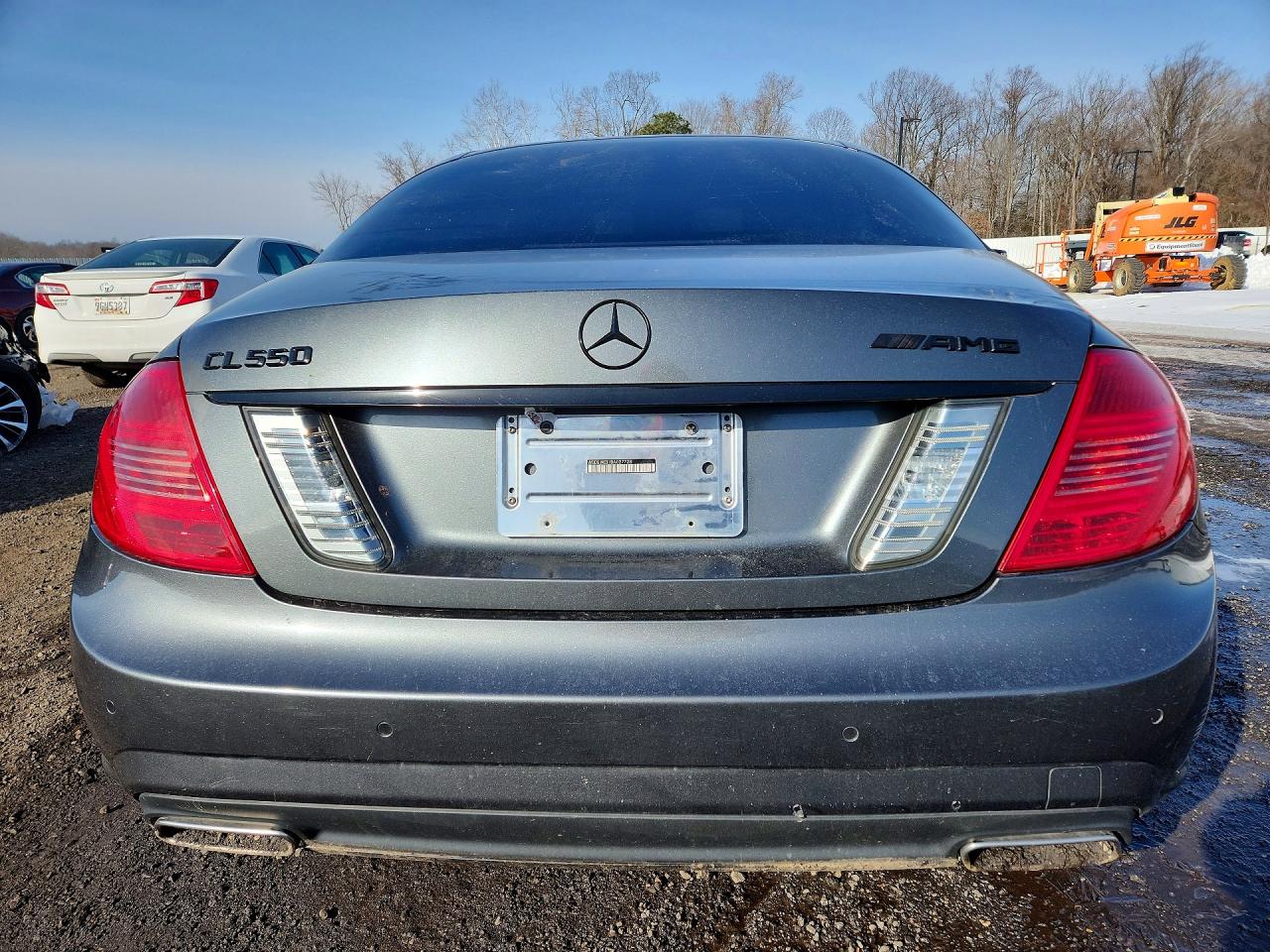 2011 Mercedes-benz Cl 550 4matic Серый vin: WDDEJ9EB1BA027728