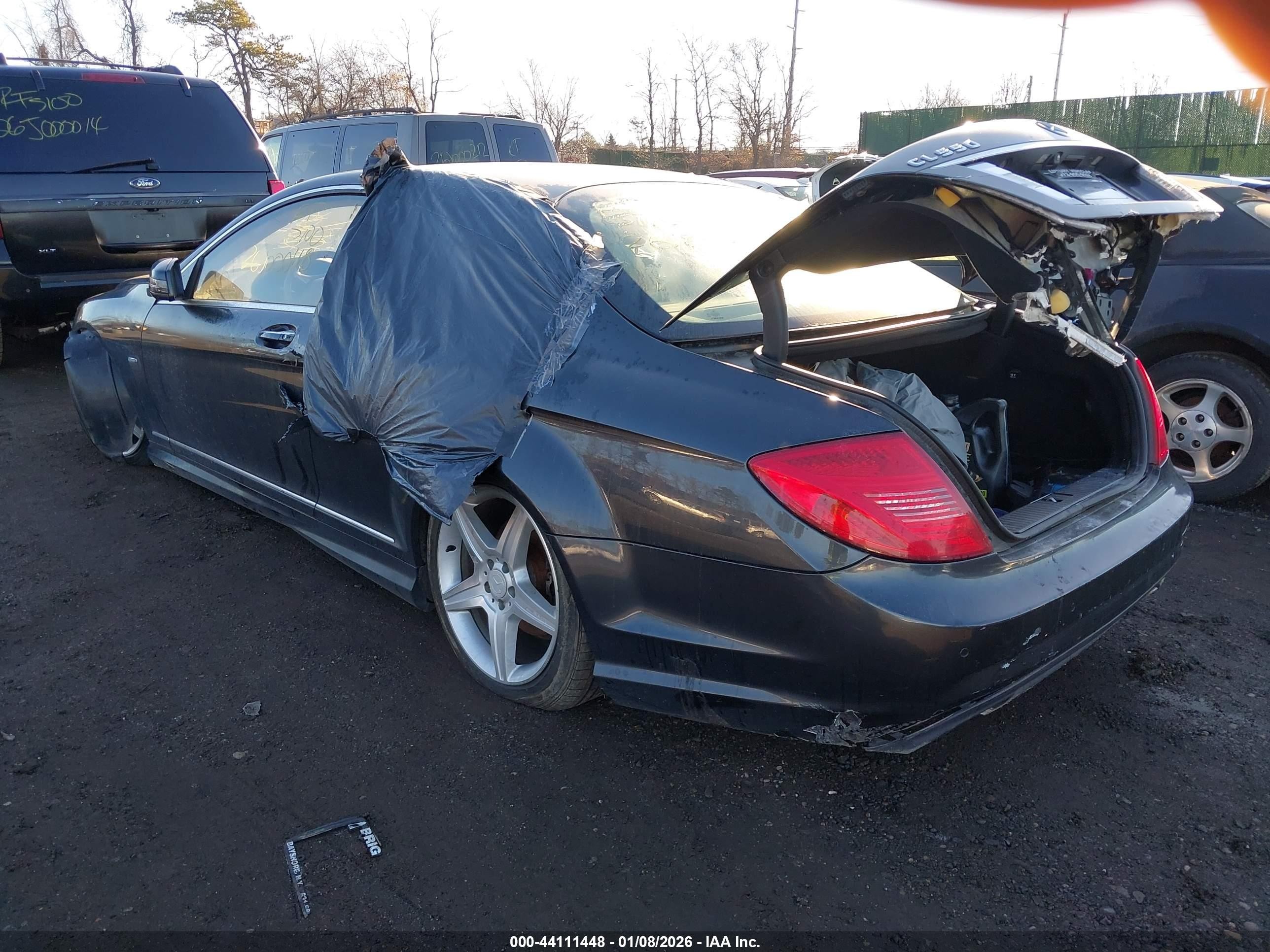 2011 Mercedes-benz Cl 550 4matic Black vin: WDDEJ9EB2BA026149