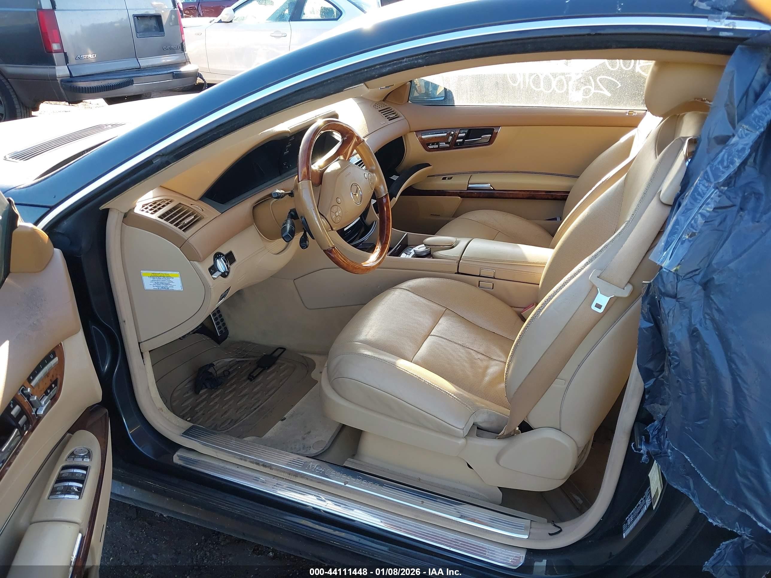 2011 Mercedes-benz Cl 550 4matic Black vin: WDDEJ9EB2BA026149