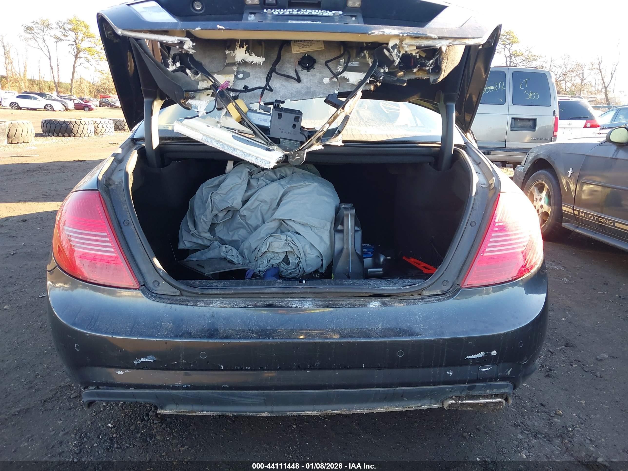 2011 Mercedes-benz Cl 550 4matic Black vin: WDDEJ9EB2BA026149