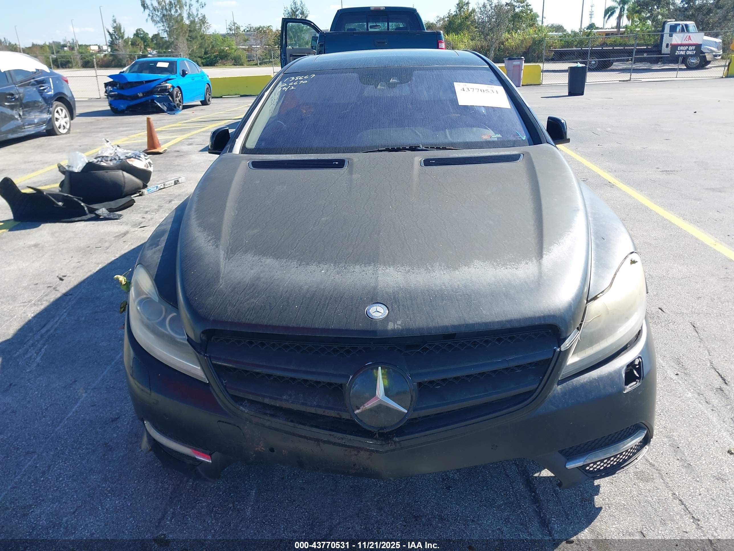 2011 Mercedes-benz Cl 550 4matic Black vin: WDDEJ9EB2BA026670