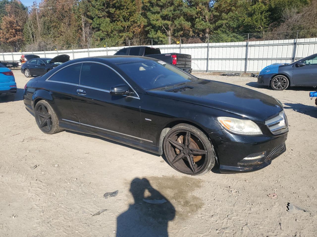 2011 Mercedes-benz Cl 550 4matic Черный vin: WDDEJ9EB2BA026779