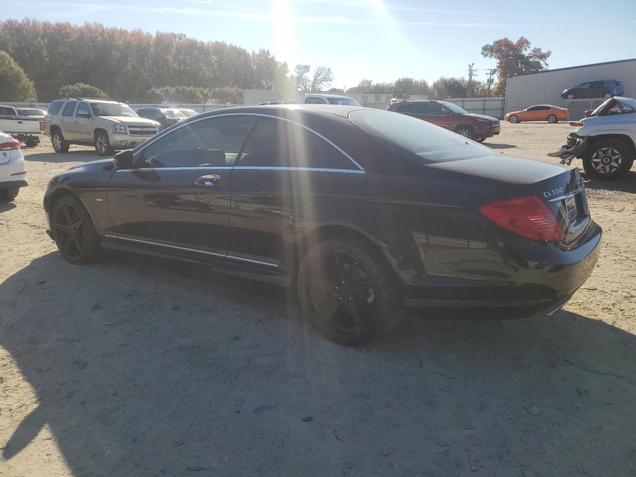 2011 Mercedes-benz Cl 550 4matic Черный vin: WDDEJ9EB2BA026779