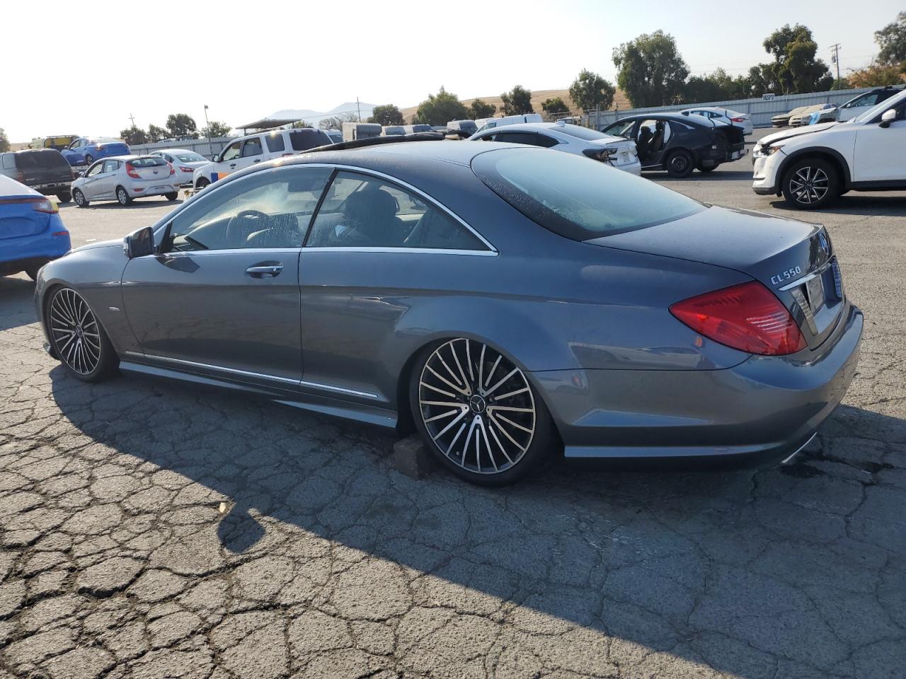 2011 Mercedes-benz Cl 550 4matic Серый vin: WDDEJ9EB3BA026810