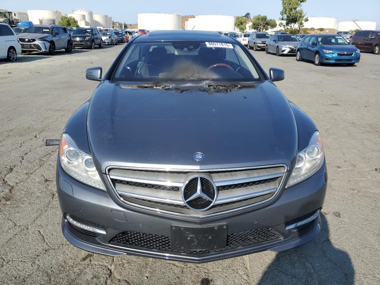 2011 Mercedes-benz Cl 550 4matic Серый vin: WDDEJ9EB3BA026810