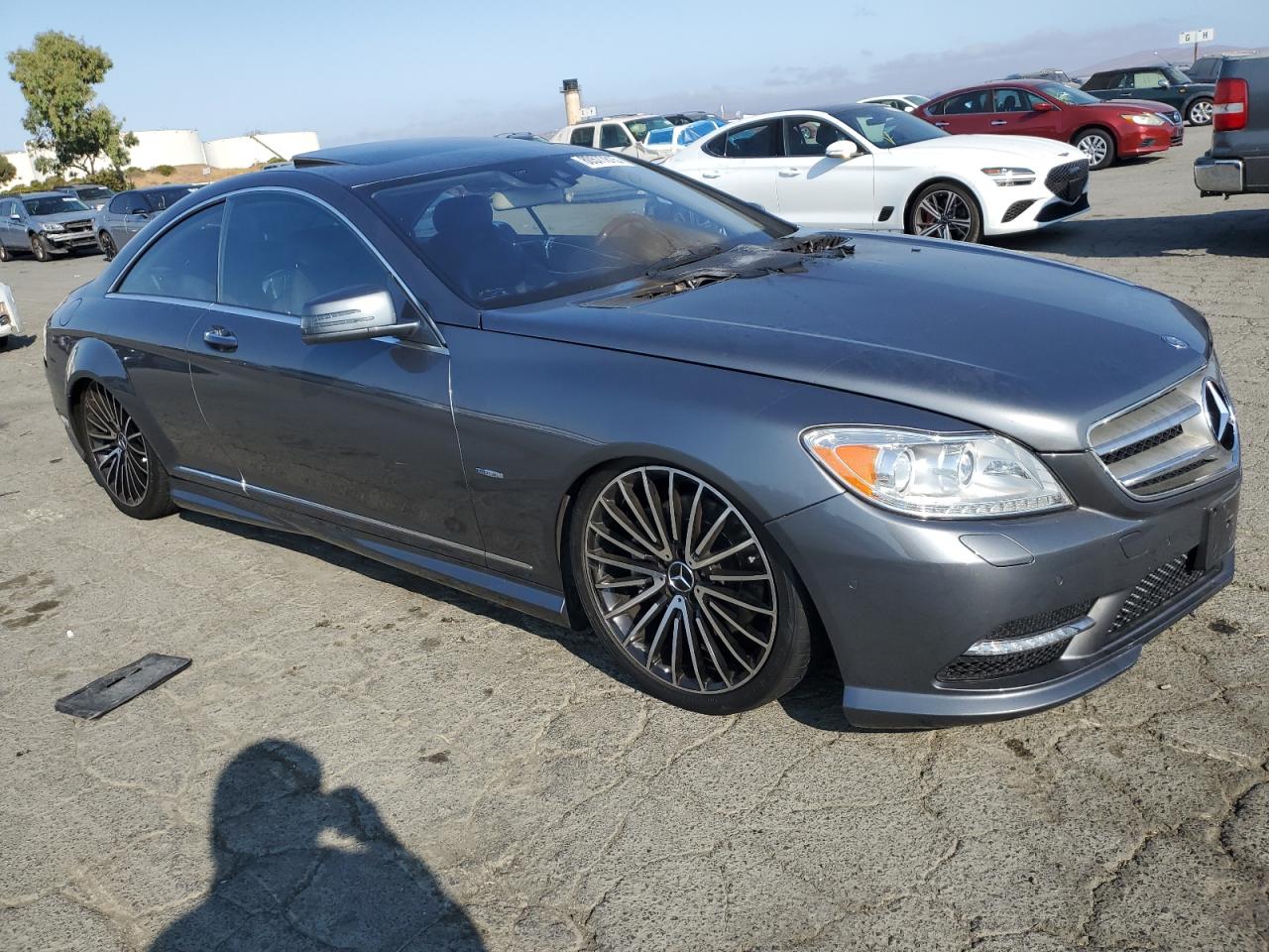 2011 Mercedes-benz Cl 550 4matic Серый vin: WDDEJ9EB3BA026810