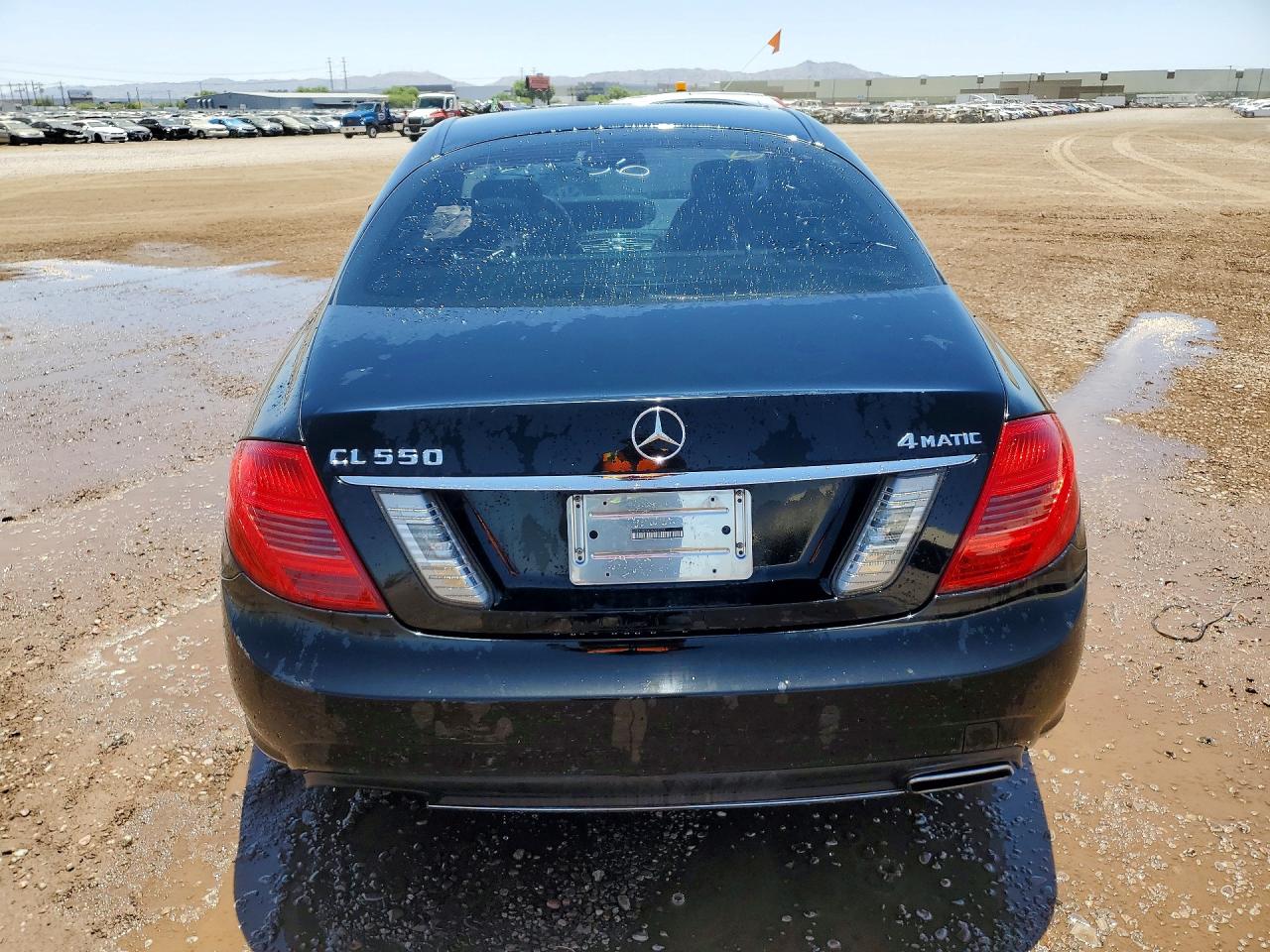 2012 Mercedes-benz Cl 550 4matic Black vin: WDDEJ9EB4CA028356