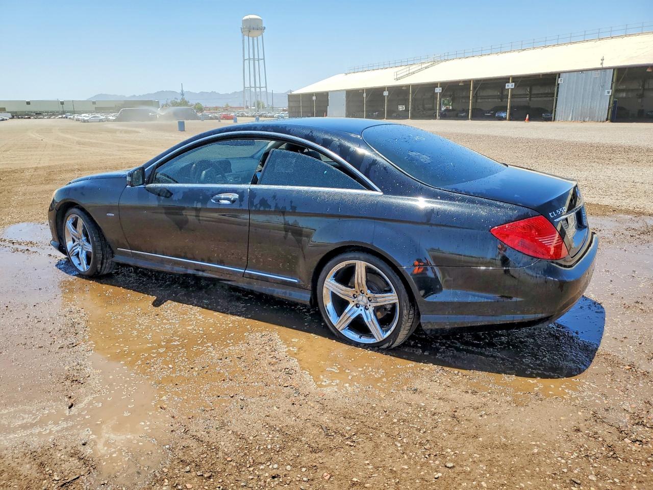 2012 Mercedes-benz Cl 550 4matic Black vin: WDDEJ9EB4CA028356