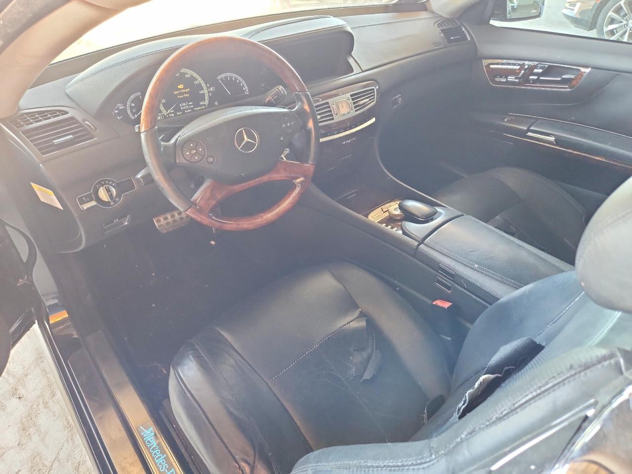 2012 Mercedes-benz Cl 550 4matic Black vin: WDDEJ9EB4CA028356