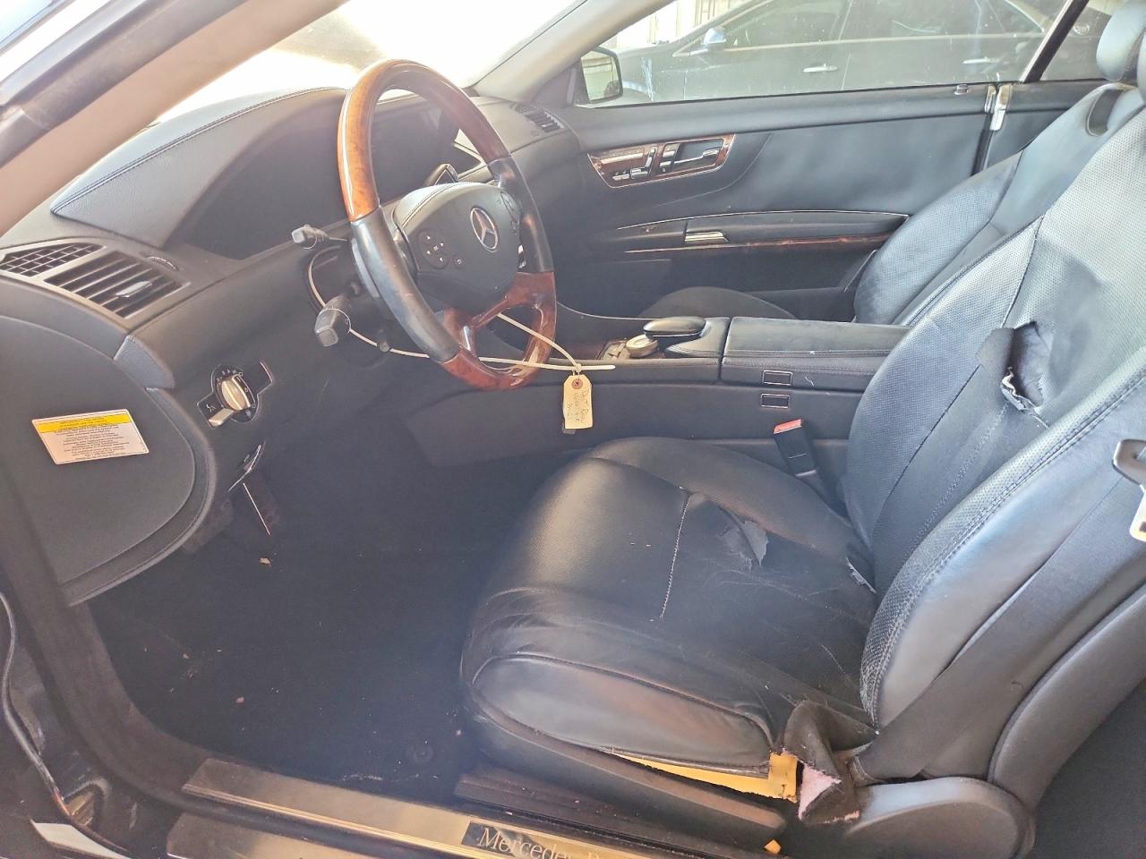 2012 Mercedes-benz Cl 550 4matic Black vin: WDDEJ9EB4CA028356