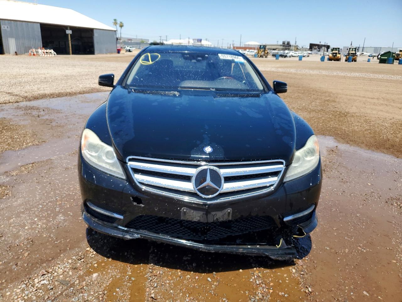 2012 Mercedes-benz Cl 550 4matic Black vin: WDDEJ9EB4CA028356