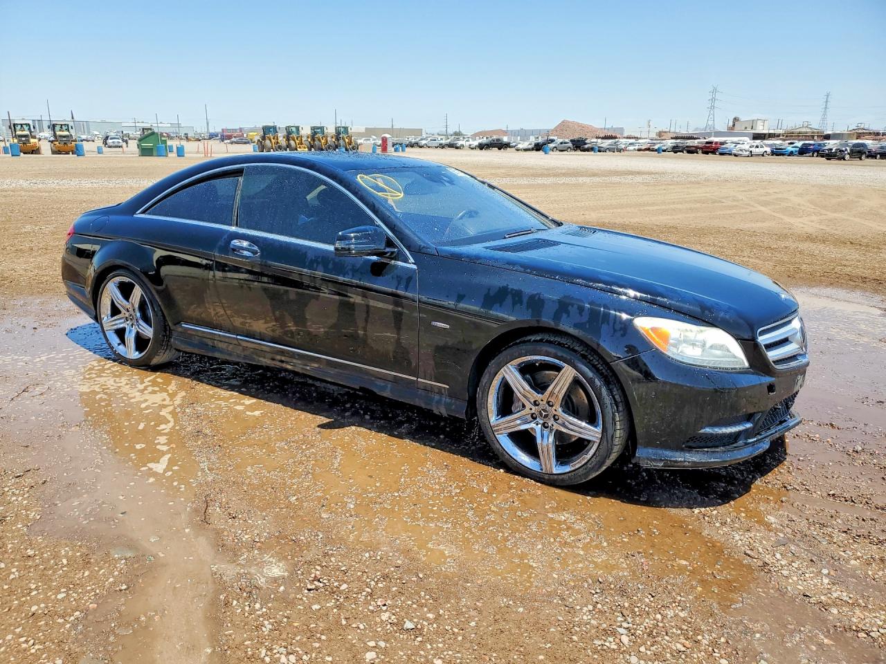 2012 Mercedes-benz Cl 550 4matic Black vin: WDDEJ9EB4CA028356