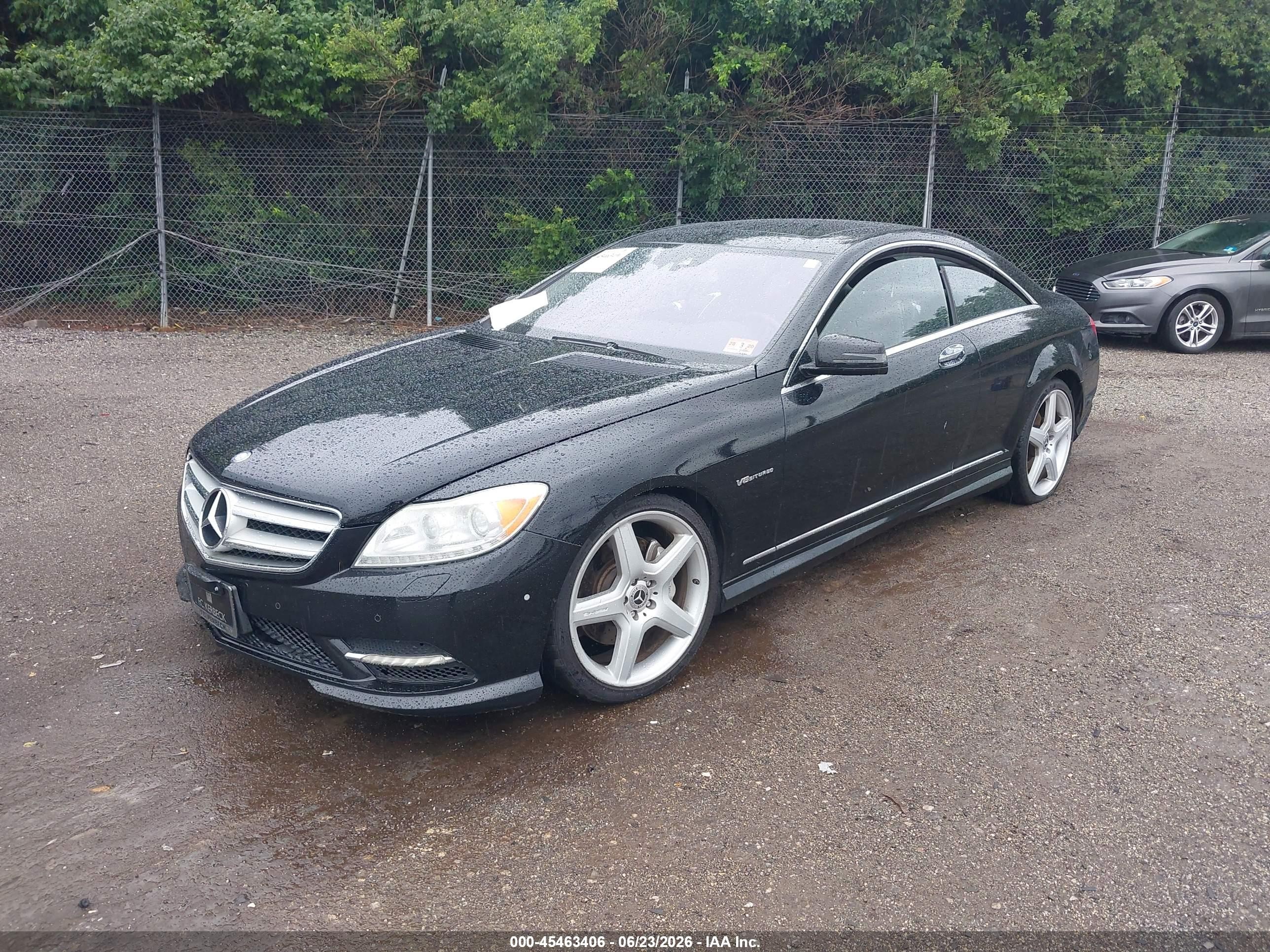 2013 Mercedes-benz Cl 550 4matic Black vin: WDDEJ9EB4DA030755