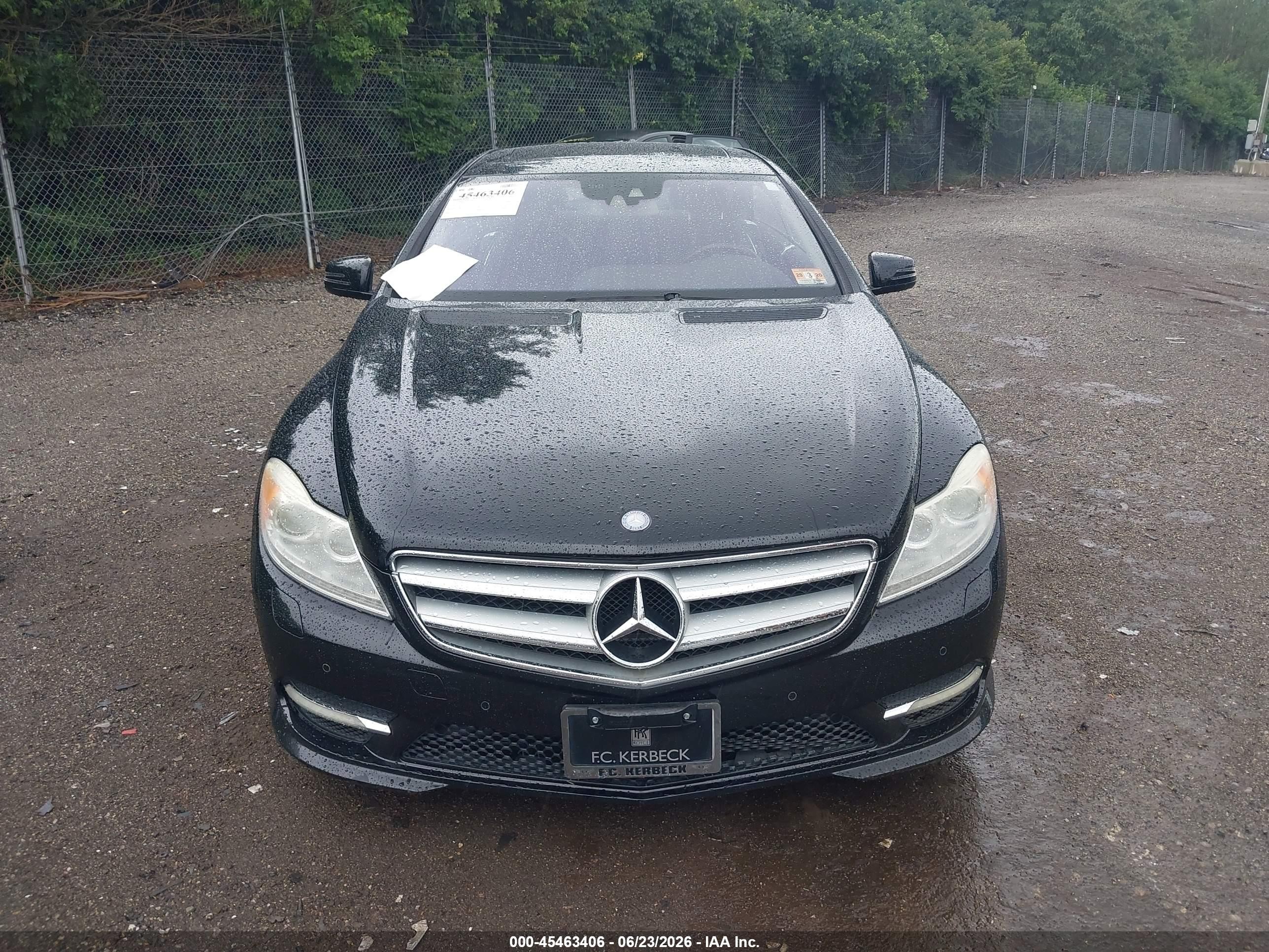 2013 Mercedes-benz Cl 550 4matic Black vin: WDDEJ9EB4DA030755