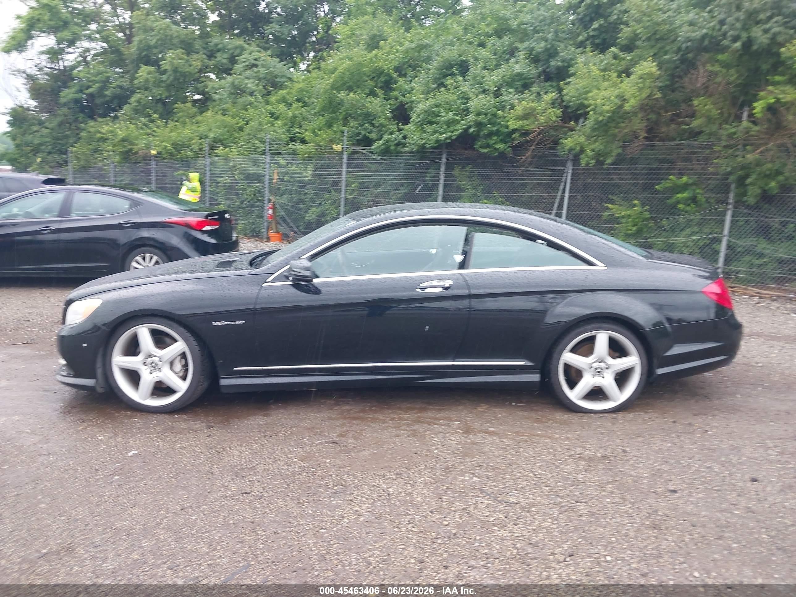 2013 Mercedes-benz Cl 550 4matic Black vin: WDDEJ9EB4DA030755