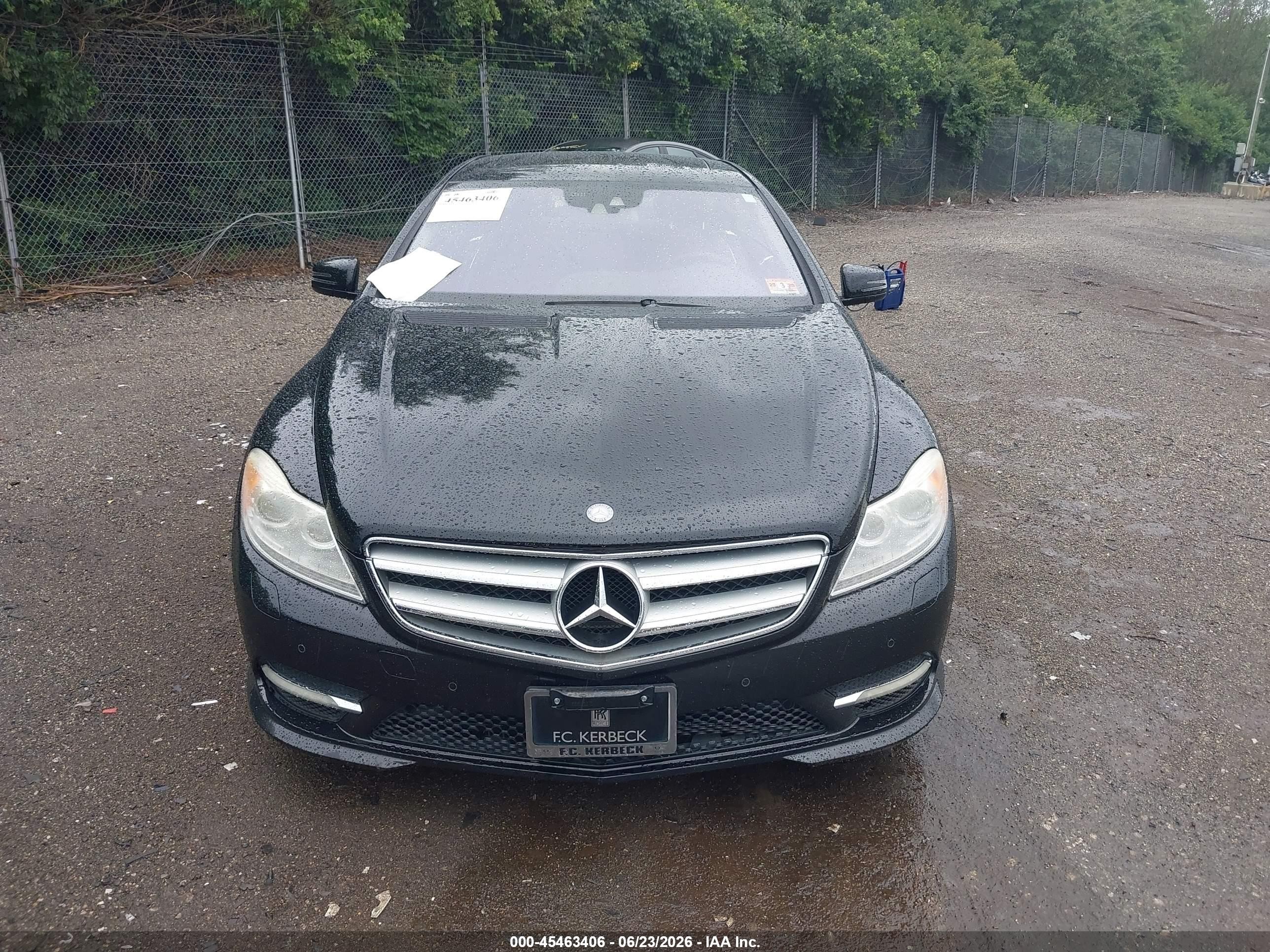 2013 Mercedes-benz Cl 550 4matic Black vin: WDDEJ9EB4DA030755