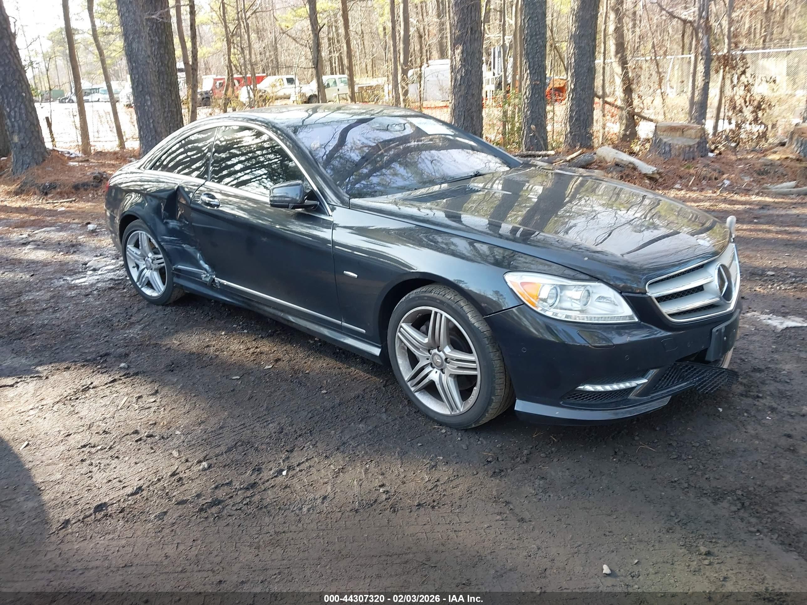 2013 Mercedes-benz Cl 550 4matic Black vin: WDDEJ9EB5DA031266
