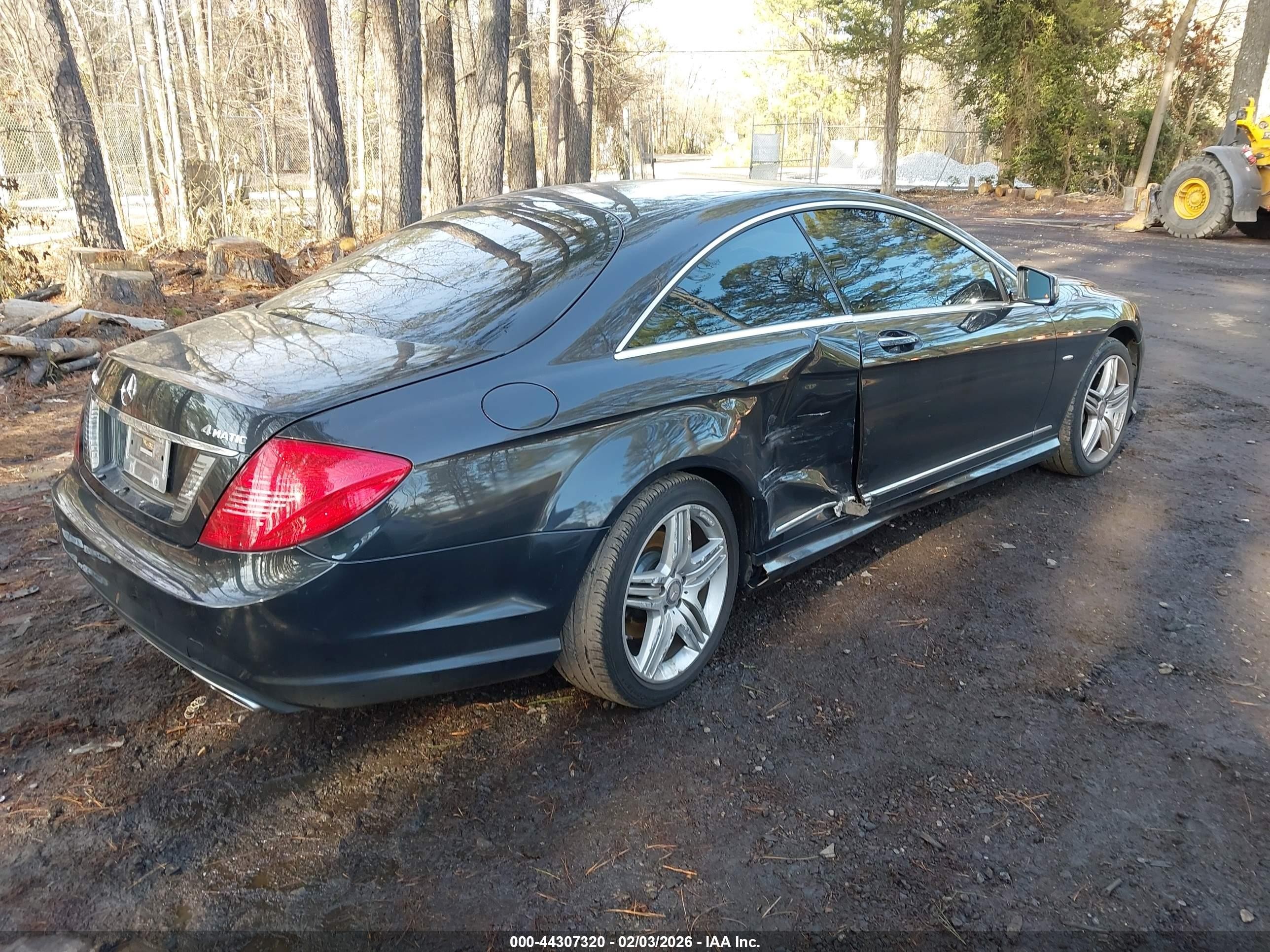 2013 Mercedes-benz Cl 550 4matic Black vin: WDDEJ9EB5DA031266
