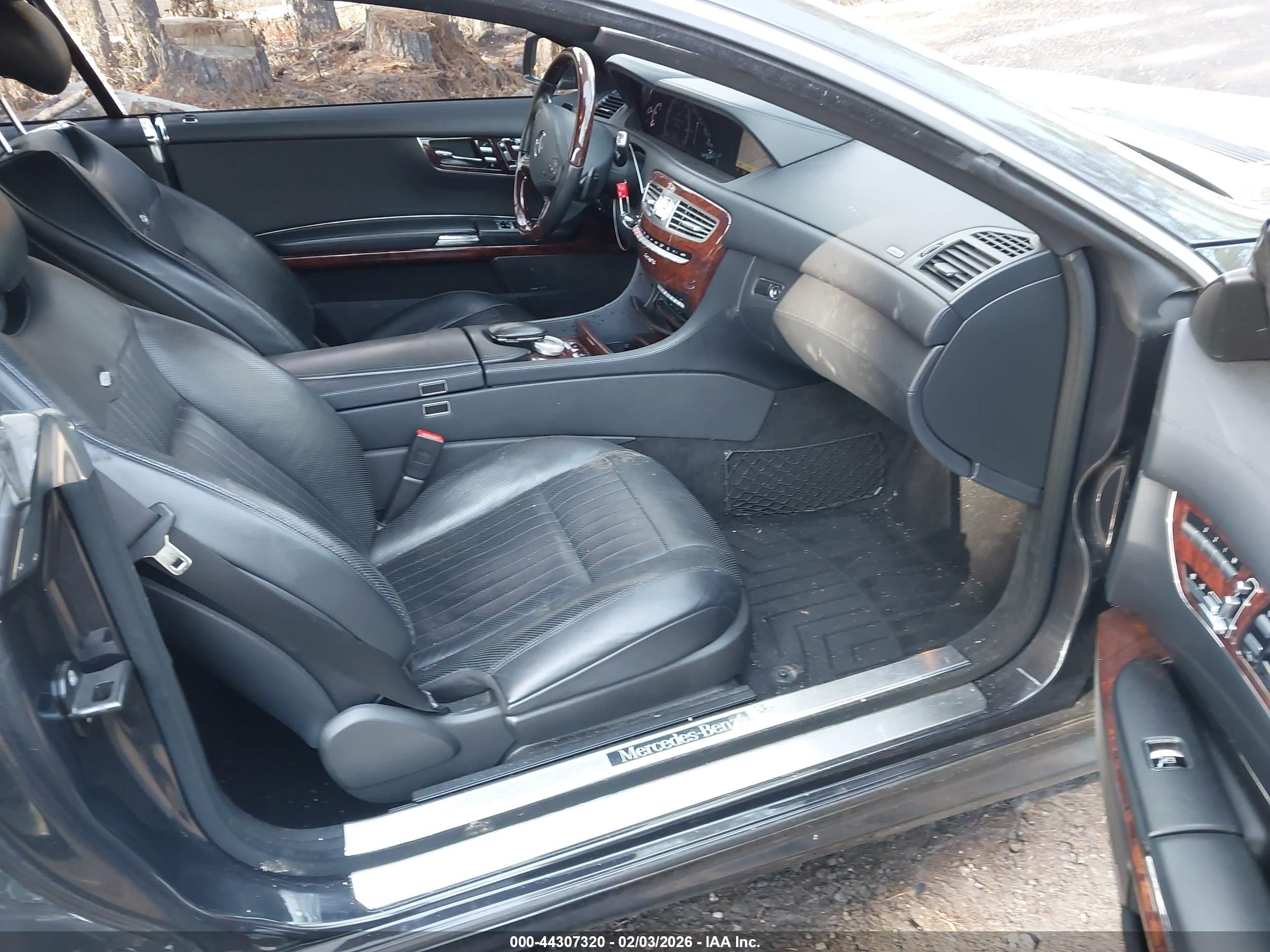 2013 Mercedes-benz Cl 550 4matic Black vin: WDDEJ9EB5DA031266