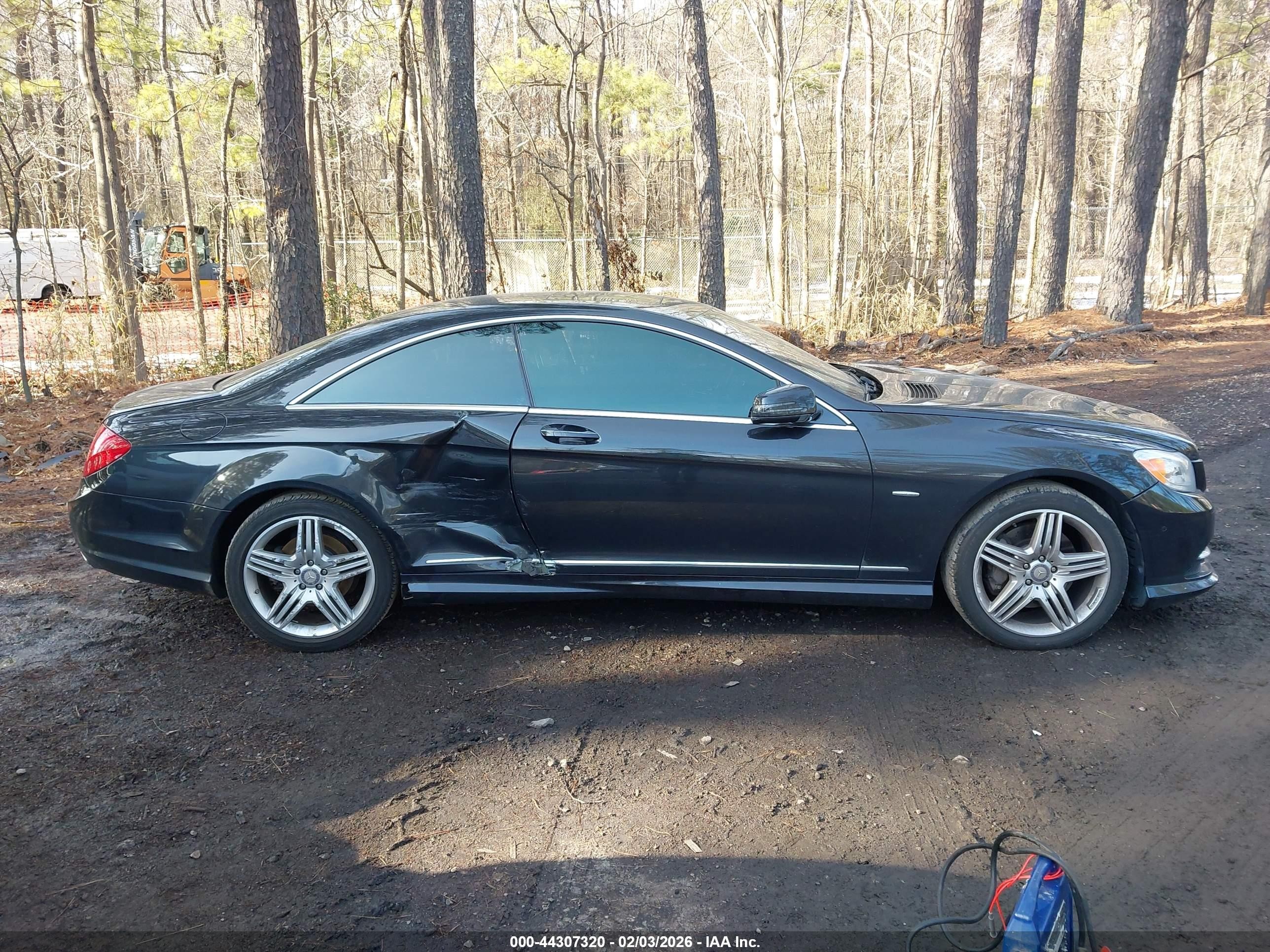 2013 Mercedes-benz Cl 550 4matic Black vin: WDDEJ9EB5DA031266
