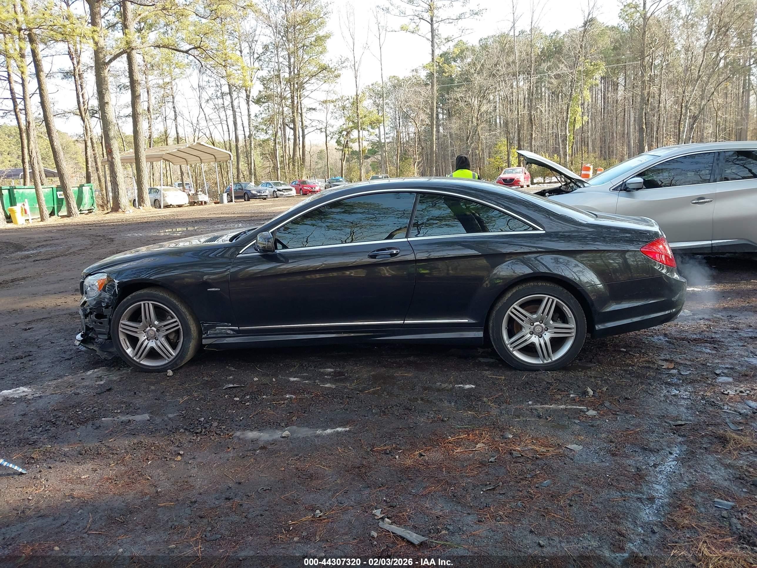 2013 Mercedes-benz Cl 550 4matic Black vin: WDDEJ9EB5DA031266