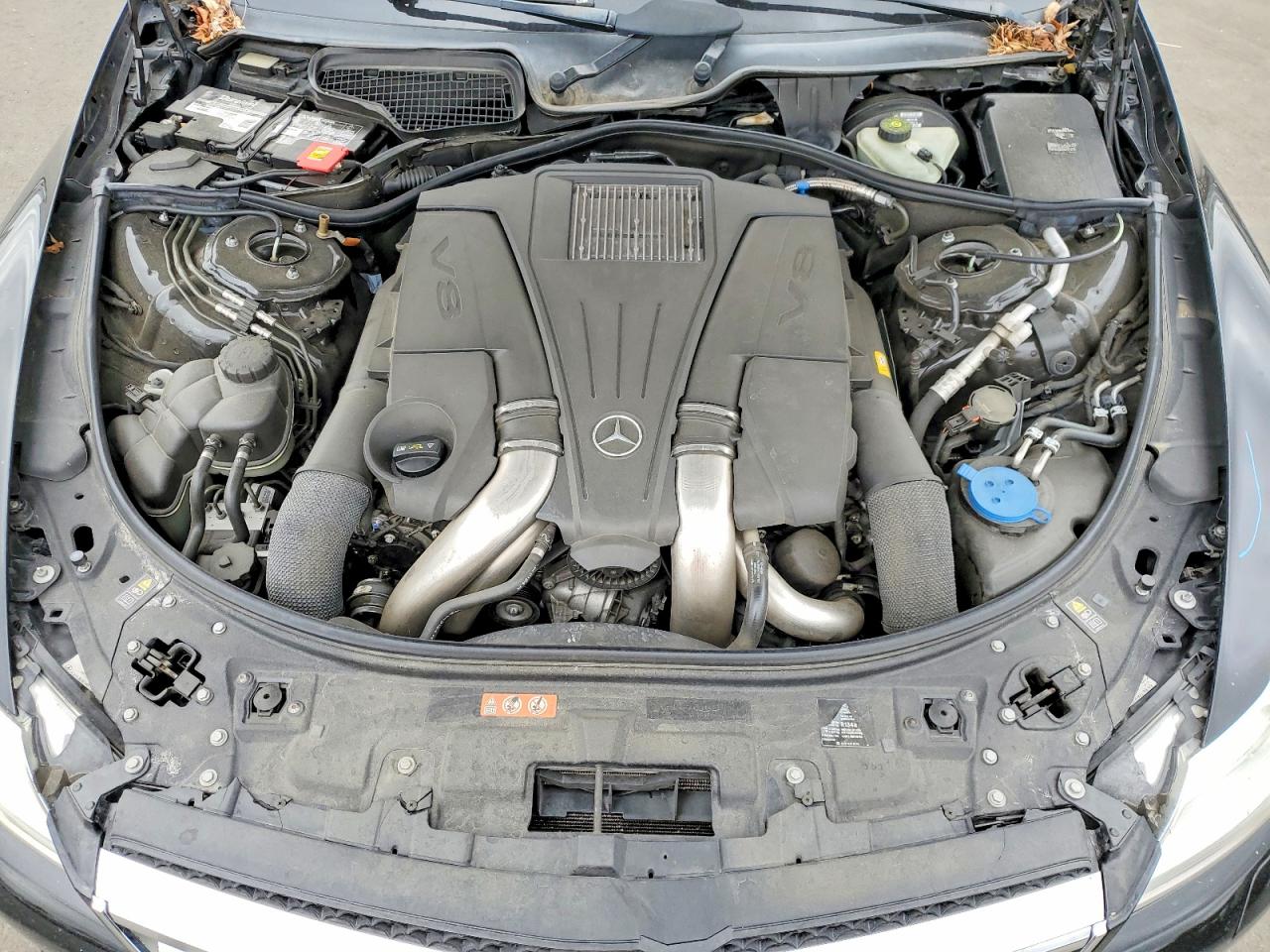 2011 Mercedes-benz Cl 550 4matic Black vin: WDDEJ9EB6BA027143