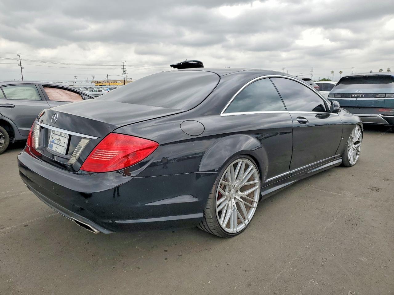 2011 Mercedes-benz Cl 550 4matic Black vin: WDDEJ9EB6BA027143