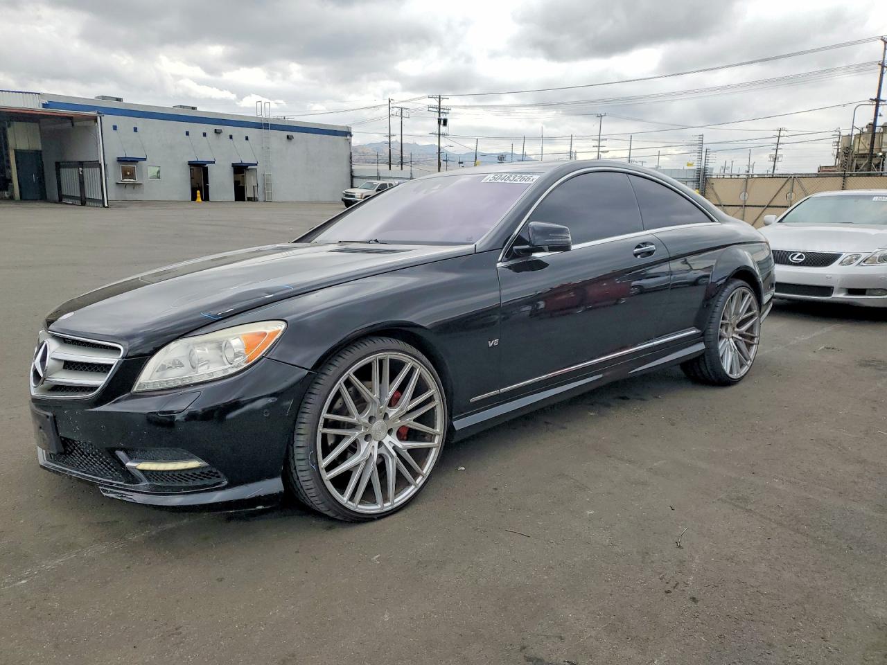 2011 Mercedes-benz Cl 550 4matic Черный vin: WDDEJ9EB6BA027143