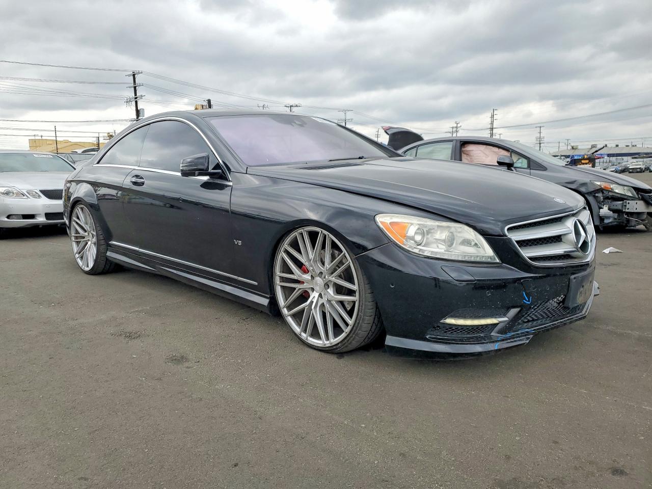 2011 Mercedes-benz Cl 550 4matic Black vin: WDDEJ9EB6BA027143